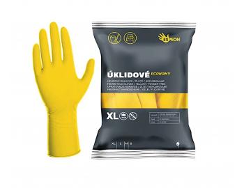 Latexov klidov rukavice Espeon klidov Economy - lut, velikost S - XL