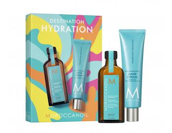 Drkov sada pro pi o vlasy a tlo Moroccanoil Destination Hydration