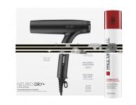 Drkov sada Paul Mitchell Neuro Style+ Protect Duo - fn + sprej s tepelnou ochranou