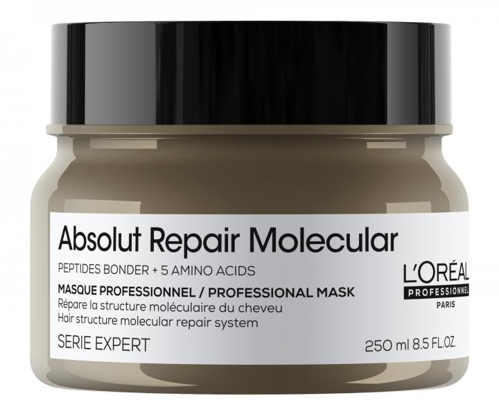 Maska pro pokozen vlasy Loral Professionnel Serie Expert Absolut Repair Molecular - 250 ml