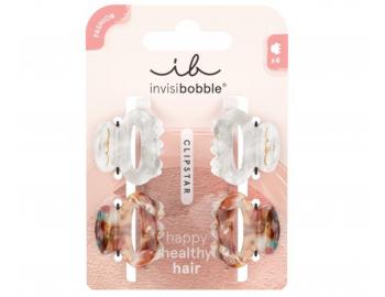 Skipce do vlas Invisibobble Clipstar Bijoux S - 4 ks