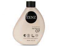 Hydratan ampon pro such vlasy a kudrnat vlasy Zenz Deep Wood No. 07