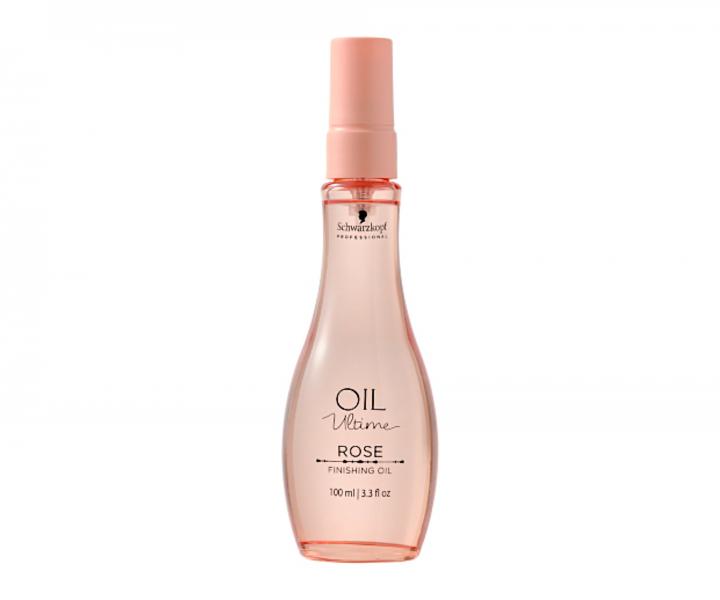 Olej pro zatovan vlasy s rovm olejem Schwarzkopf Professional Oil Ultime Rose - 100 ml