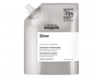 Neutralizan ampon na ediv a bl vlasy Loral Professionnel Serie Expert Silver - 500 ml, nhradn npl