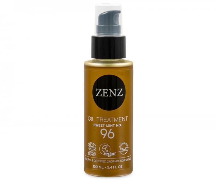 Olejov pe pro jemn a mastc se vlasy Zenz Oil Treatment Sweet Mint No. 96 - 100 ml