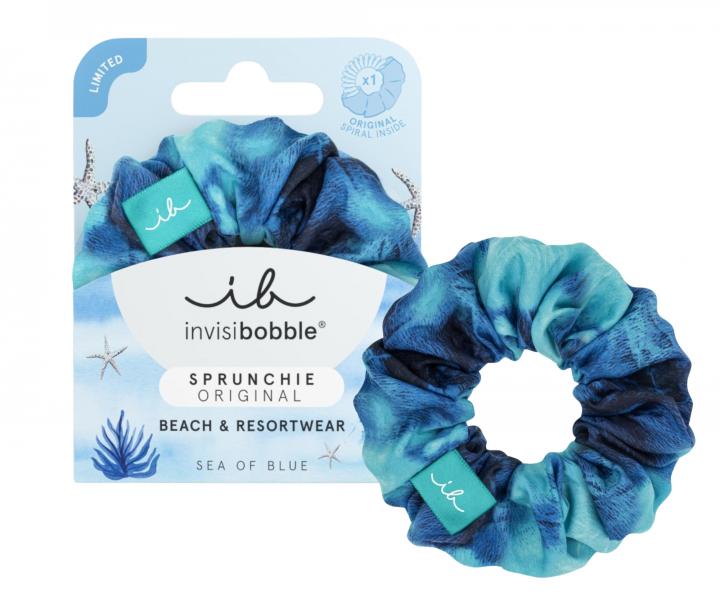 Spirlov gumika do vlas Invisibobble Sprunchie Bikini Sea of Blues