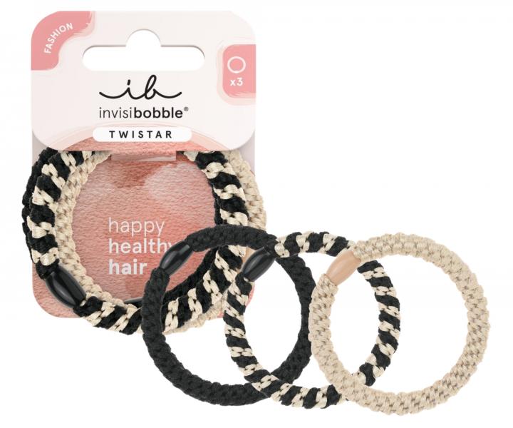 Sada ozdobnch gumiek do vlas Invisibobble Twistar Classical Braids - 3 ks