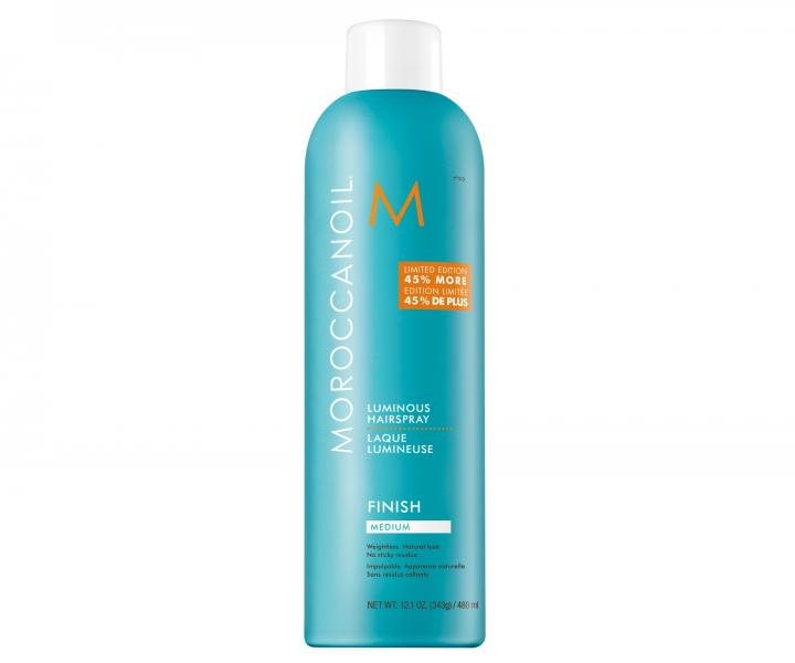 Lak na vlasy se stedn fixac Moroccanoil Finish Medium - 480 ml