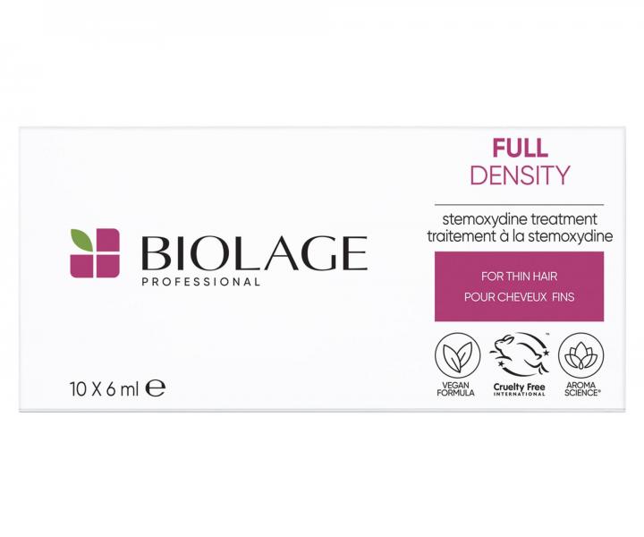 Kra pro hustotu vlas Biolage Full Density Stemoxydine Treatment - 10 x 6 ml