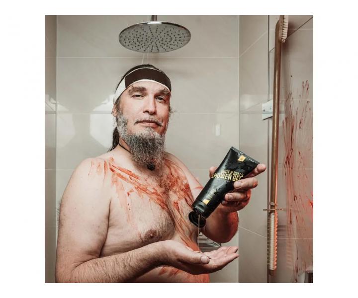 Pnsk sprchov gel Angry Beards Body & Balls Shower Gel Sick Sensei - 230 ml