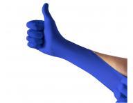 Nitrilov rukavice s hydratac Espeon Nitril Moistcare 3 - 100 ks, tmav modr, velikost M