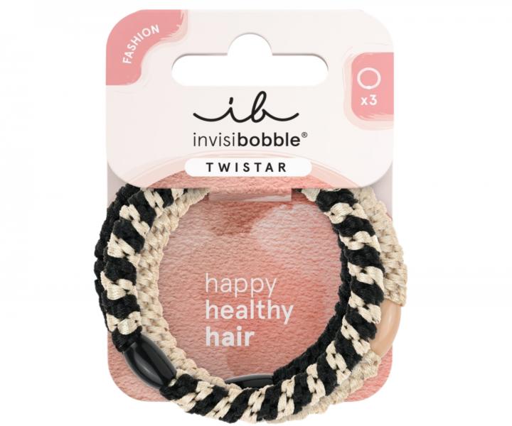 Sada ozdobnch gumiek do vlas Invisibobble Twistar Classical Braids - 3 ks