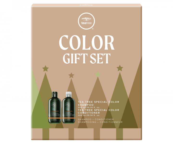 Drkov sada pro barven vlasy Paul Mitchell Tea Tree Color Gift Set