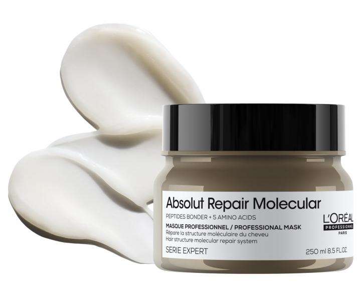 Maska pro pokozen vlasy Loral Professionnel Serie Expert Absolut Repair Molecular - 250 ml