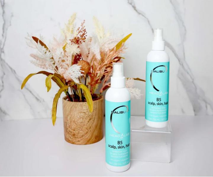 Hydratan mlha pro pokoku hlavy, tla a vlas Malibu C B5 Scalp, Skin, Hair Revitalizer Mist - 236 ml