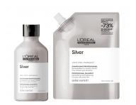 Neutralizan ampon na ediv a bl vlasy Loral Professionnel Serie Expert Silver - 500 ml, nhradn npl