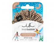 Ozdobn spirlov gumika Invisibobble Sprunchie Original Aprs-Ski Jacquard - vzorovan hnd