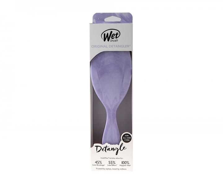 Kart na rozesvn vlas Wet Brush Original Detangler Gemstone Purple - fialov