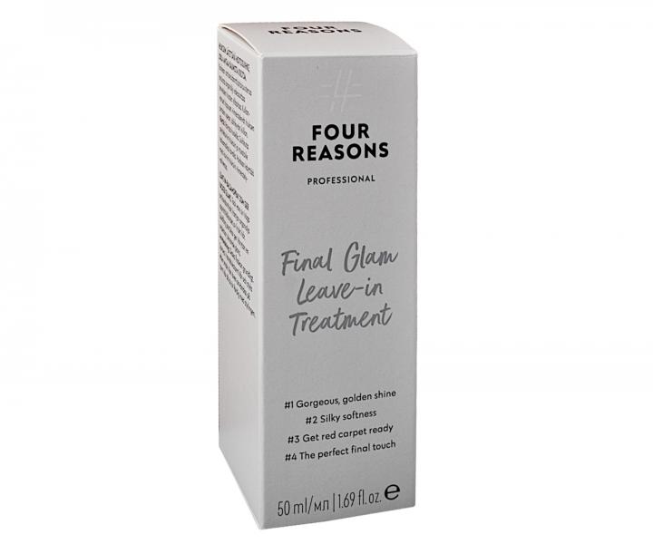 Bezoplachov kondicionr ve spreji Four Reasons Professional Final Glam Leave-in Treatment - 50 ml