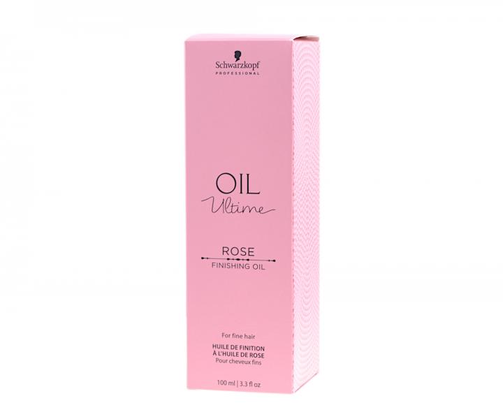 Olej pro zatovan vlasy s rovm olejem Schwarzkopf Professional Oil Ultime Rose - 100 ml