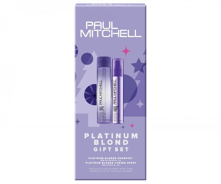 Drkov sada pro blond vlasy Paul Mitchell Platinum Blond Gift Set