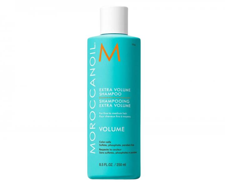 Drkov sada pro objem jemnch vlas Moroccanoil Volume + tatika zdarma