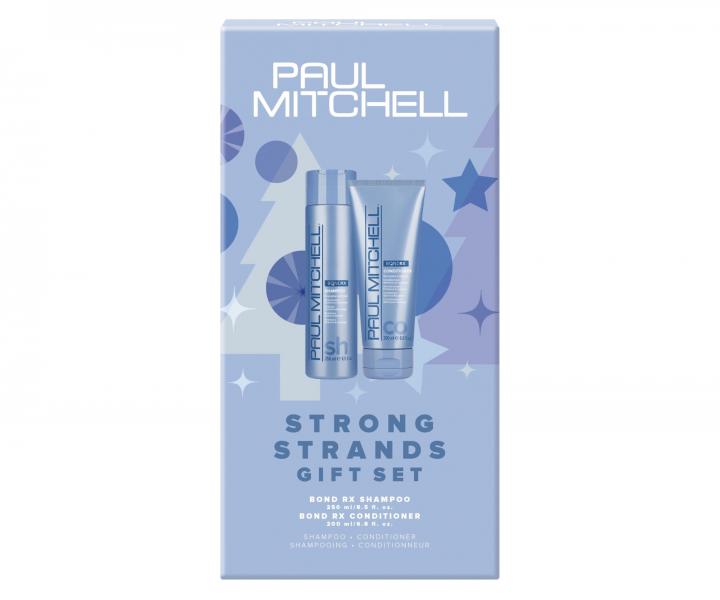 Sada pro chemicky oeten vlasy Paul Mitchell Bond RX Strong Strands Gift Set