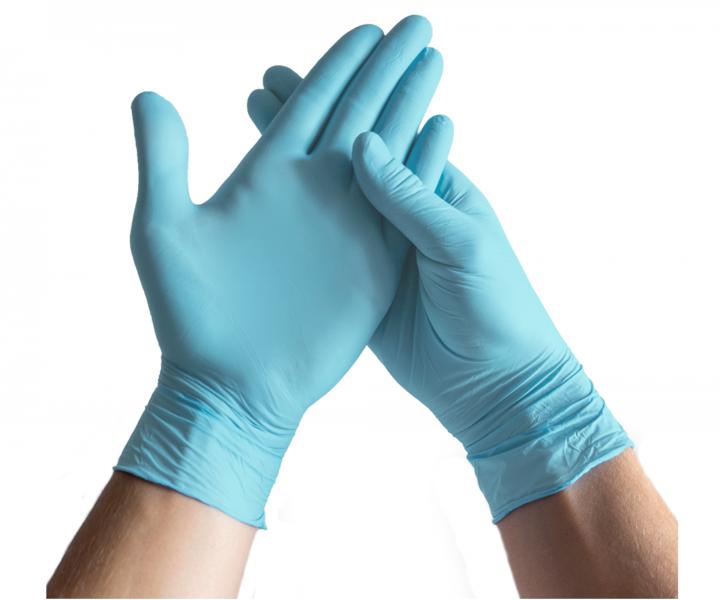 Nitrilov rukavice Espeon Nitril Soft - 100 ks, modr, velikost M