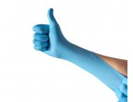 Silnj nitrilov rukavice Espeon Nitril Ideal 3 - 100 ks, modr, velikost L