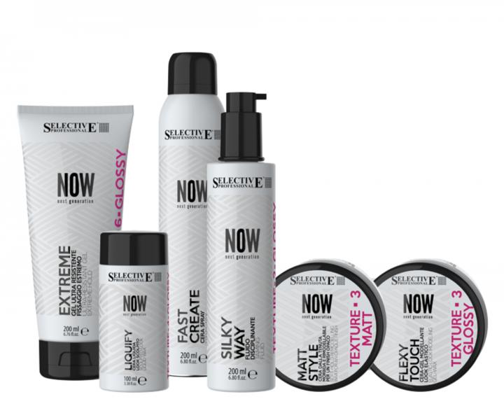 Fixan vosk ve spreji Selective Professional Now Fast Create - 200 ml