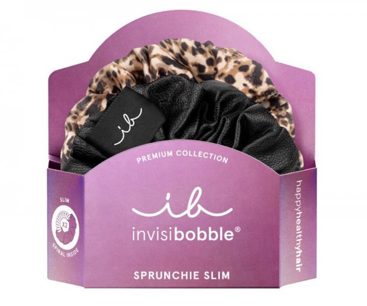 Ozdobn spirlov gumiky Invisibobble Sprunchie Slim - 2 kusy