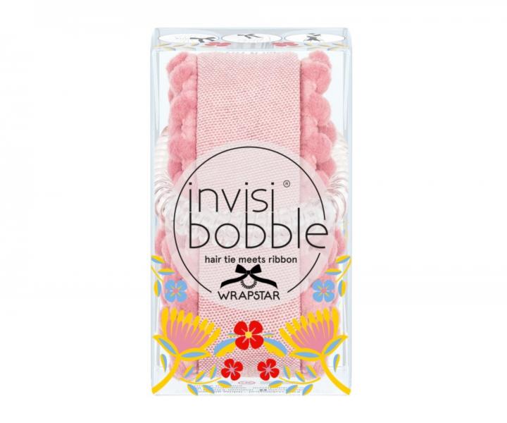 Spirlov gumika s mal Invisibobble Wrapstar Flores Bloom - rov