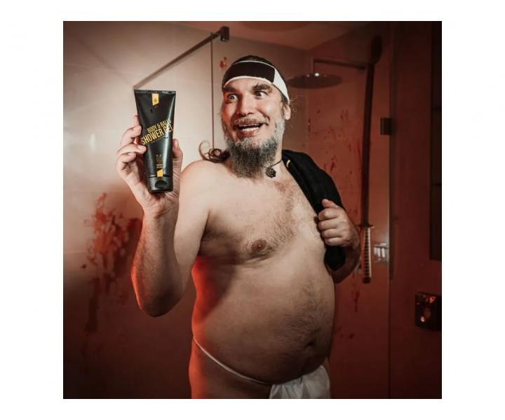 Pnsk sprchov gel Angry Beards Body & Balls Shower Gel Sick Sensei - 230 ml
