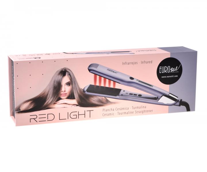 Profesionln ehlika na vlasy s infraervenm zenm Eurostil Profesional Red Light - fialov