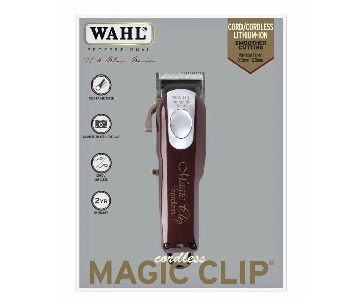 Profesionln strojek na vlasy Wahl Magic Clip Cordless