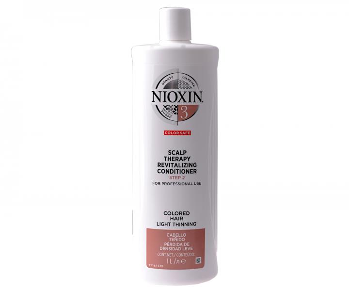 Kondicionr pro mrn dnouc barven vlasy Nioxin System 3 Scalp Therapy Conditioner - 1000 ml