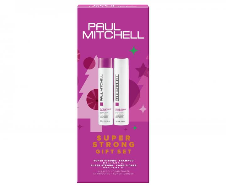 Drkov sada pro poslen vlas Paul Mitchell Super Strong Gift Set