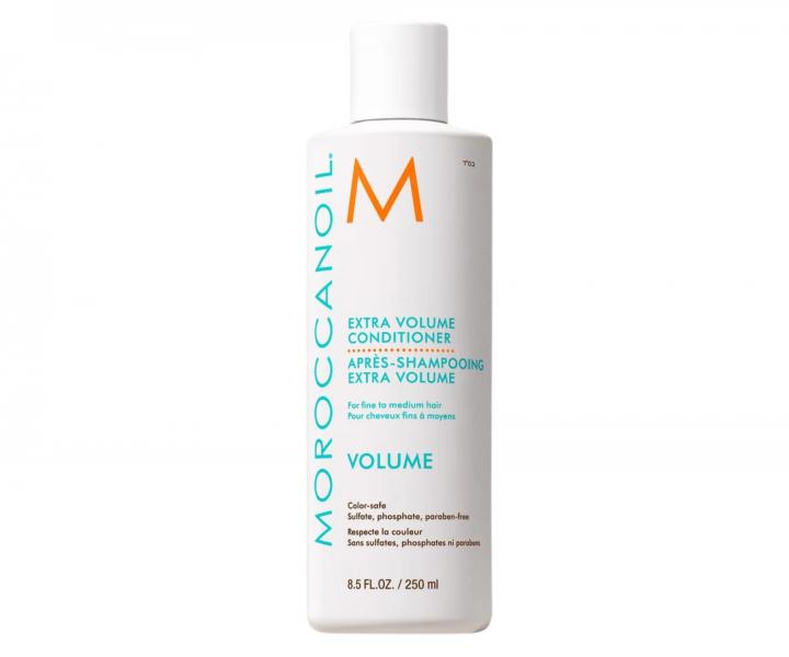 Drkov sada pro objem jemnch vlas Moroccanoil Volume + tatika zdarma