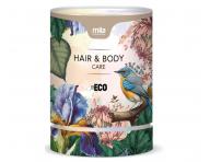 Drkov sada pro kompletn pi o tlo a vlasy Mila Professional Be Eco Hair & Body Care Vivid