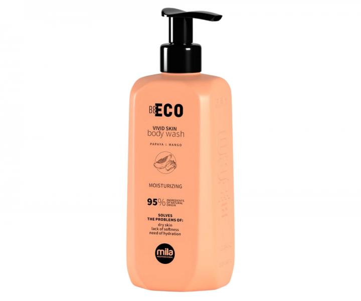 Drkov sada pro kompletn pi o tlo a vlasy Mila Professional Be Eco Hair & Body Care Vivid