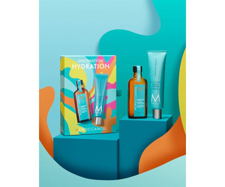 Drkov sada pro pi o vlasy a tlo Moroccanoil Destination Hydration