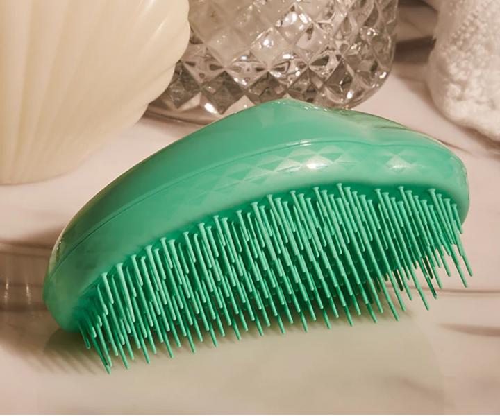 Kart na rozesvn vlas Tangle Teezer Original Mini Paradise Green - svtle zelen