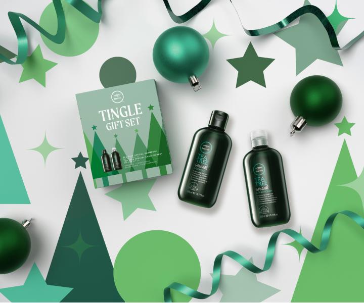 Drkov sada pro osven vlas Paul Mitchell Tea Tree Tingle Gift Set