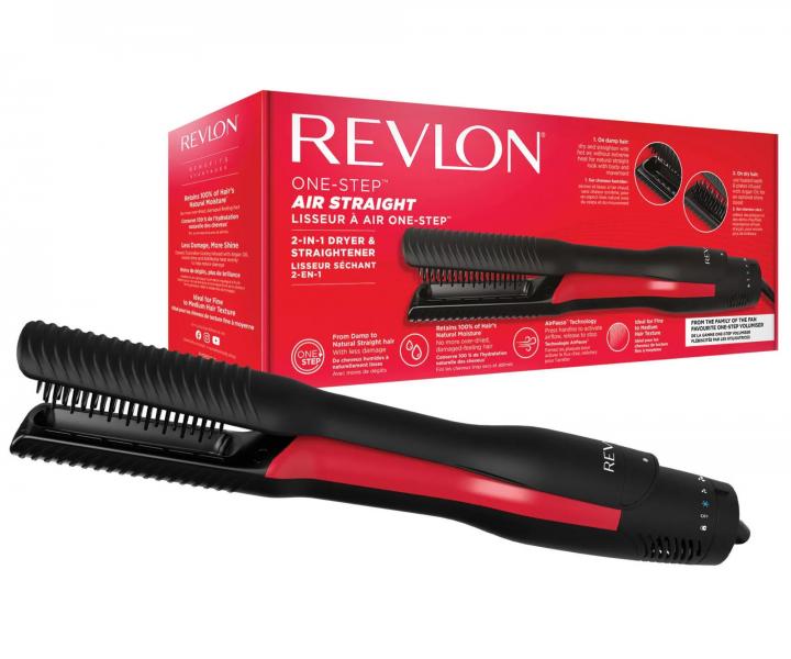 Vysouec ehlika na vlasy Revlon One-Step Air Straight RVDR5330E - ern