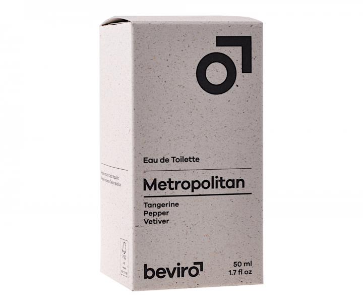 Toaletn voda pro mue Beviro Eau de Toilette Metropolitan - 50 ml